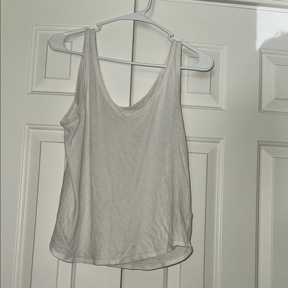 Everlane White Relaxed Tank Top - Picture 2 of 5